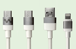 Flexible, High-Durability Charging & Data Transfer Cable